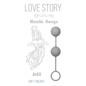 Серые вагинальные шарики Love Story Moulin Rouge